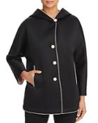 Emporio Armani Piped Hooded Coat