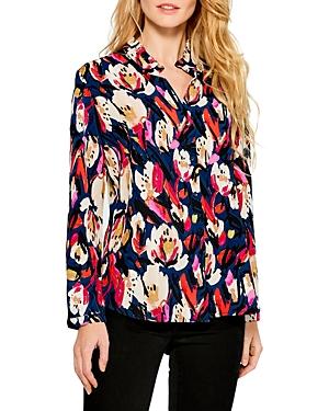 Nic+zoe Zappy Blooms Shirt