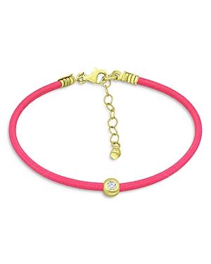 Bloomingdale's Marc & Marcella Diamond Pink Cord Bracelet, 0.10 Ct. T.w. - 100% Exclusive