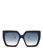 Fendi Women's Square Sunglasses, 56mm