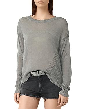 Allsaints Slouched Metallic Sweater