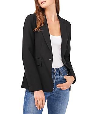 1.state Classic Crepe Button Blazer