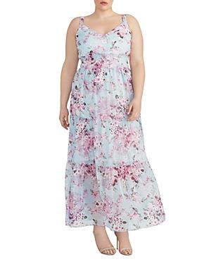 Rachel Roy Plus Adrena Floral Maxi Dress