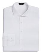 Vardama Park Avenue Solid Stain Resistant Dress Shirt - Regular Fit