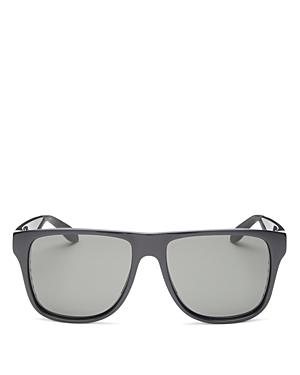 Alexander Mcqueen Men's Square Sunglasses, 56mm