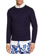 Polo Ralph Lauren Linen Cotton Navy Sweater