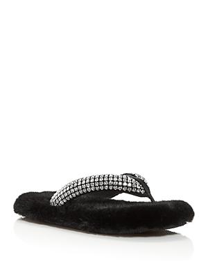 Alexander Wang Women's Motel Embellished Thong Sandals