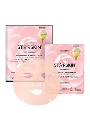 Starskin 100% Camellia Nourishing & Brightening 2-step Oil Sheet Mask