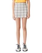 Maje Jianey Tweed Mini Skirt