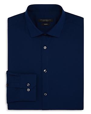 John Varvatos Star Usa Dobby Solid Slim Fit Dress Shirt