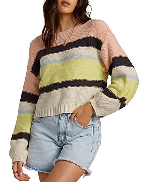 Billabong Seeing Stripes Color Blocked Sweater