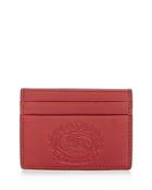 Burberry Sandon Embossed Crest Leather Card Case
