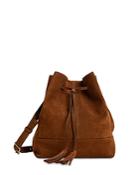 Gerard Darel Jane Suede Bucket Bag