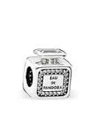 Pandora Charm - Sterling Silver & Cubic Zirconia Signature Scent, Moments Collection