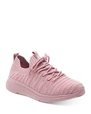 J/slides Women's Dyann Knit Low Top Sneakers