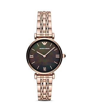 Emporio Armani Rose Gold-tone Stainless Steel Watch, 32mm