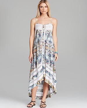 Twelfth Street By Cynthia Vincent Dress - Printed Western High Low