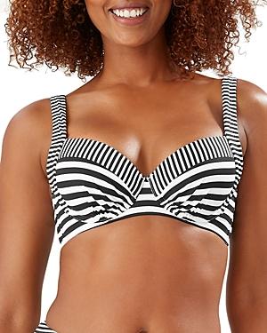 Tommy Bahama Breaker Bay Striped Underwire Bikini Top