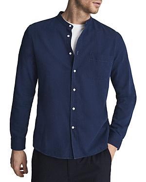 Reiss Danza Washed Denim Shirt