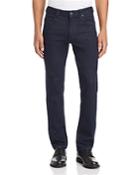 Emporio Armani Five-pocket Straight-leg Jeans In Dark Blue