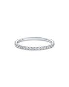 De Beers Forevermark Pave Diamond Band In Platinum, 0.55 Ct. T.w.