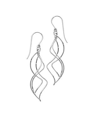 Bloomingdale's Intertwined Spiral Drop Earrings In Sterling Silver - 100% Exclusive