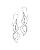 Bloomingdale's Intertwined Spiral Drop Earrings In Sterling Silver - 100% Exclusive