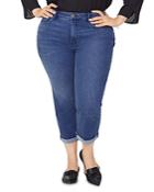 Nydj Plus Chloe Capri Jeans In Market