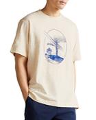 Ted Baker Tilton Angel Of The North Graphic Tee