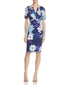 Adrianna Papell Floral-print Dress