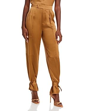 Nicholas Erato Silk Tie Cuff Pants