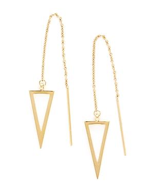 Rebecca Minkoff Triangle Threader Earrings