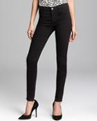 J Brand Jeans - Luxe Sateen 485 Super Skinny In Black