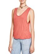 Free People Double Bubble Jersey Top