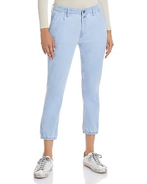 Paige Mayslie High Rise Cropped Jeans In Parisun