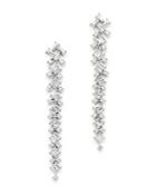 Bloomingdale's Diamond Scatter Drop Earrings In 14k White Gold, 1.0 Ct. T.w. - 100% Exclusive