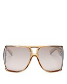 Givenchy Unisex Flat Top Square Sunglasses, 72mm