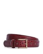 Reiss Molly Croc-embossed Belt
