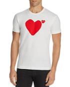 Comme Des Garcons Play Heart Graphic Tee