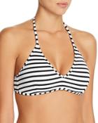 Polo Ralph Lauren Pique Stripe Molded Cup Bikini Top