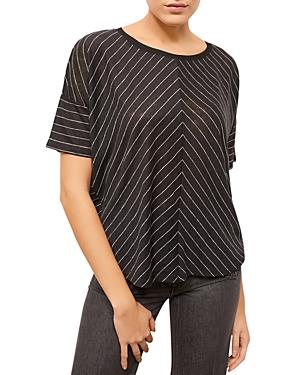 Gerard Darel Jiana Destructured Stripe Top