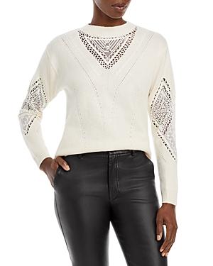 Kobi Halperin Tabitha Lace Inset Sweater