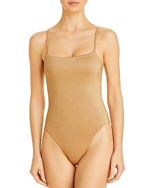 Vitamin A Jenna Metallic One Piece Swimsuit