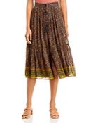 Vanessa Bruno Soledad Printed Midi Skirt