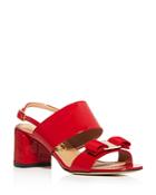Salvatore Ferragamo Women's Giulia Slingback Block-heel Sandals