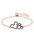 Swarovski Mickey & Minnie Adjustable Bracelet