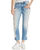 Band Of Gypsies Distressed Straight-leg Jeans