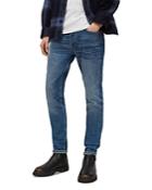 Allsaints Rex Cotton Blend Jeans, In Washed Indigo