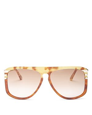 Chloe Women's Flat Top Sunglasses, 62mm