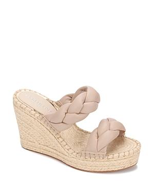 Kenneth Cole Women's Olivia Braided Strap Espadrille Wedge Platform Sandals